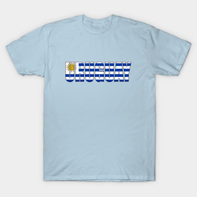 Uruguay T-Shirt by SeattleDesignCompany